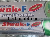 Siwak F Pasta gigi herbal Free Flouride